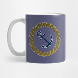 maritime anchor Mug